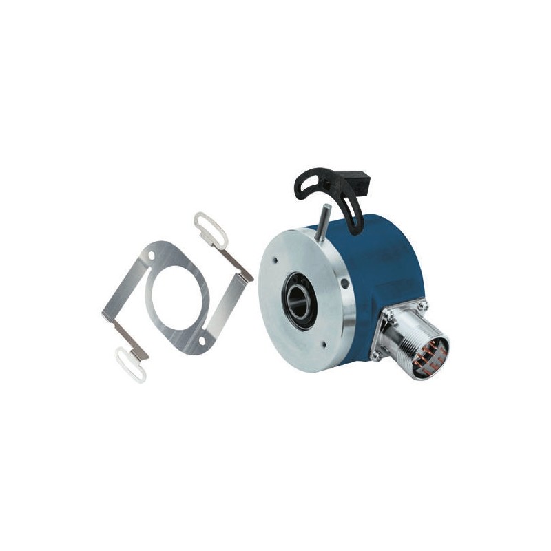 1 pcs - Baumer GI333 Series Optical Incremental Encoder, 500 ppr, HTL/Push Pull Signal, Hollow Type, 12mm Shaft