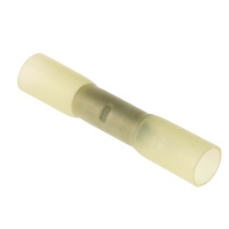 1 Bag of 10 - RS PRO Heat Shrink Splice Connector, Yellow, Insulated