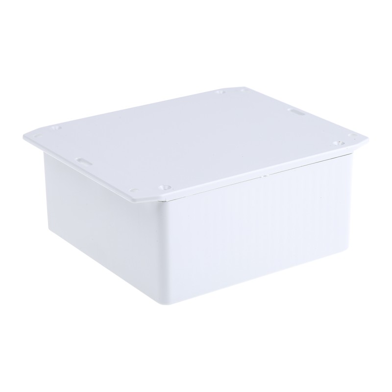 1 pcs - Hammond 1591 Series Grey Flame Retardant ABS Enclosure, IP54, Flanged, Grey Lid, 120 x 120 x 59mm