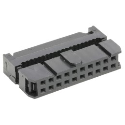 5 pcs - Wurth Elektronik 20-Way IDC Connector Socket for Cable Mount, 2-Row