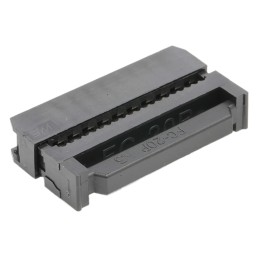 5 pcs - Wurth Elektronik 20-Way IDC Connector Socket for Cable Mount, 2-Row