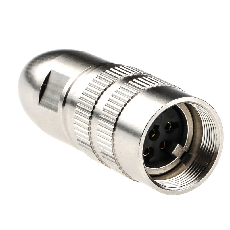 1 pcs - Lumberg 6 Pole Din Socket, DIN EN 60529, 5A, 250 V ac IP68, Screw On, Female, Cable Mount