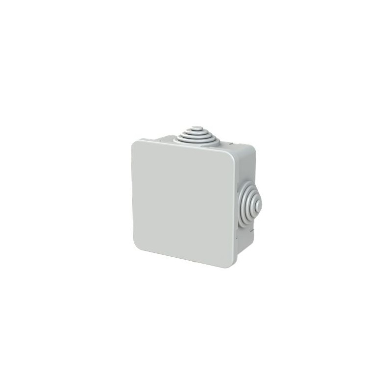 1 pcs - ABB Grey Thermoplastic Junction Box, IP44, 65 x 65 x 32mm