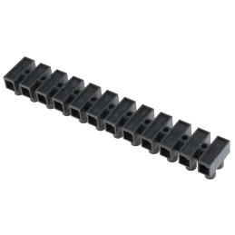 5 pcs - RS PRO Terminal Strip, 12-Way, 76A, 16 mm² Wire, Screw Termination
