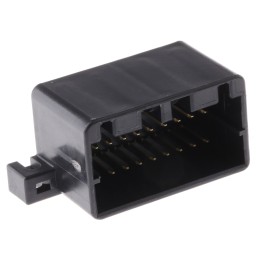 1 pcs - TE Connectivity, MULTILOCK 040 II Female Connector Housing, 20 Way, 2 Row Right Angle