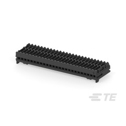 500 pcs - TE Connectivity MICRO CT Series Straight Cable Mount, IDC PCB Socket, 25-Contact, 1-Row, 1.2mm Pitch, IDC Termination