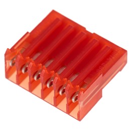 500 pcs - TE Connectivity 6-Way IDC Connector Socket for Cable Mount, 1-Row