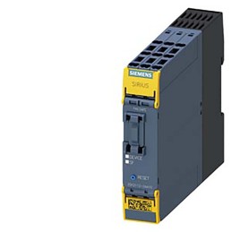 1 pcs - Siemens Dual-Channel Safety Relay, 24V dc