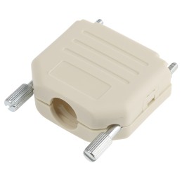 5 pcs - MH Connectors MHDPPK-SLIM Series Polyamide D Sub Backshell, 15 Way, Strain Relief