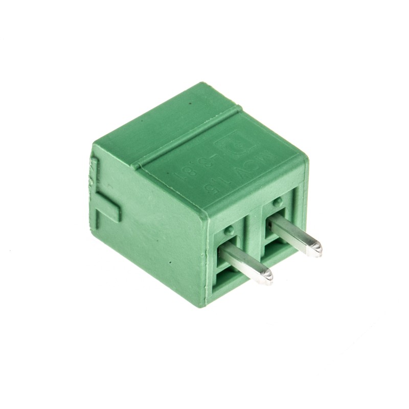 5 pcs - Phoenix Contact 3.81mm Pitch 2 Way Pluggable Terminal Block, Header, Cable Mount, Solder Termination