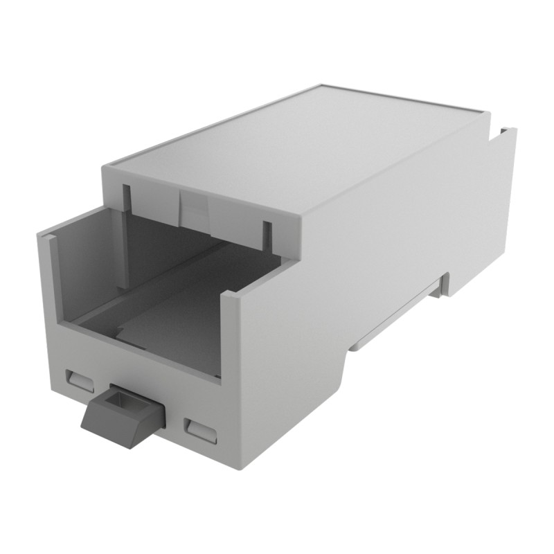1 pcs - Italtronic DIN Rail Enclosure Enclosure Type 2M XTS Compact Series , 90 x 32.2mm, ABS DIN Rail Enclosure