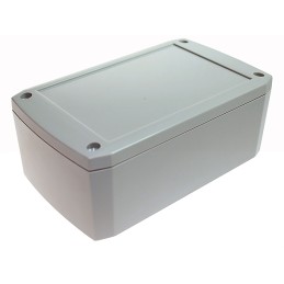 1 pcs - CAMDENBOSS 1101 Series Grey ABS Enclosure, IP54, Grey Lid, 90 x 50 x 35mm