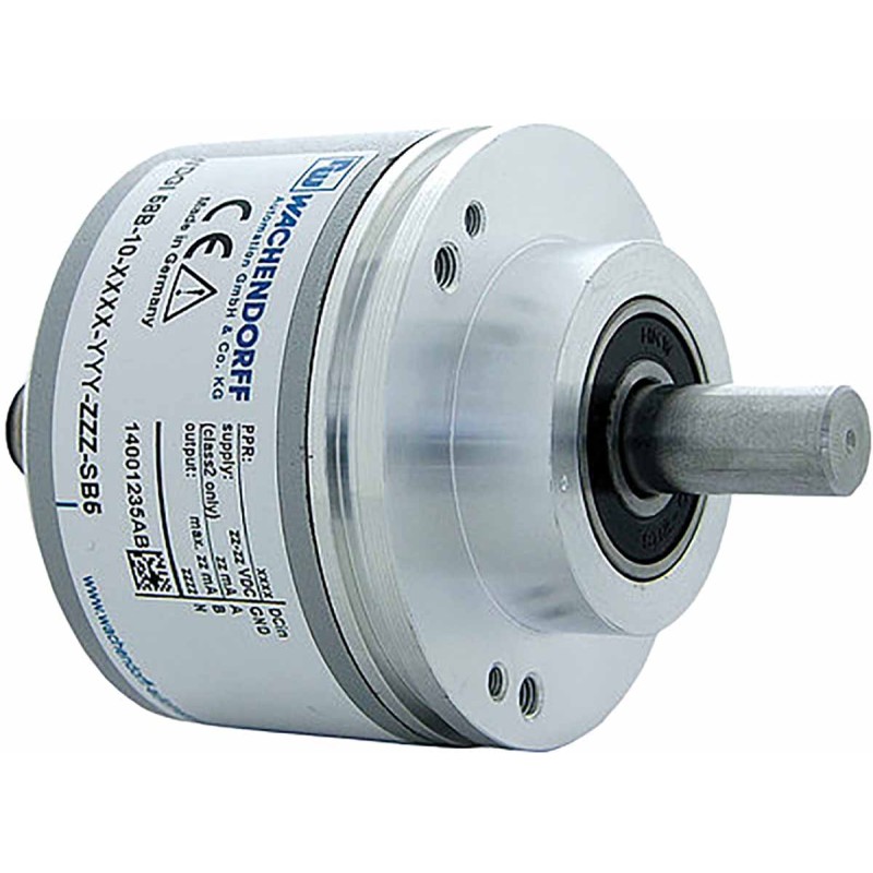 1 pcs - Wachendorff Incremental Incremental Encoder, 5000 ppr, HTL Signal, Solid Type