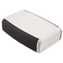 1 pcs - Hammond 1553 Series Grey ABS Handheld Enclosure, Integral Battery Compartment, IP54, 147.24 x 89 x 25mm
