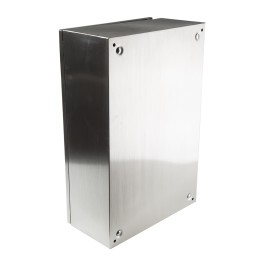 1 pcs - RS PRO 304 Stainless Steel Wall Box, IP66, 600 mm x 400 mm x 200mm