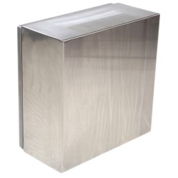 1 pcs - RS PRO 304 Stainless Steel Wall Box, IP66, 400 mm x 400 mm x 200mm