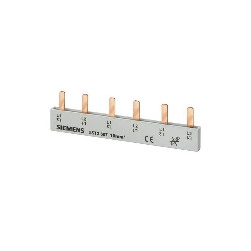 1 pcs - Siemens SENTRON 2 Phase Busbar, 27mm Pitch