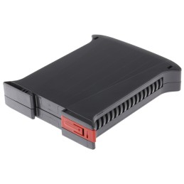 1 pcs - Italtronic Railbox Enclosure Type Railbox Series , 101 x 22.5 x 120mm, ABS, Polycarbonate DIN Rail Enclosure