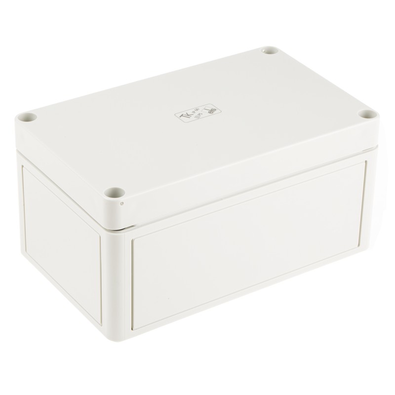1 pcs - Spelsberg TK Series Grey Polystyrene Enclosure, IP66, Grey Lid, 180 x 110 x 90mm