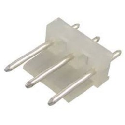 500 pcs - Molex KK 508 Series Straight Through Hole Pin Header, 3 Contact(s), 5.08mm Pitch, 1 Row(s), Unshrouded