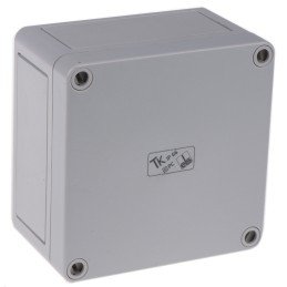 1 pcs - Spelsberg TK PC Series Grey Polycarbonate Enclosure, IP66, Grey Lid, 110 x 110 x 66mm