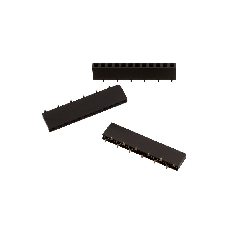 5 pcs - Wurth Elektronik WR-PHD Series Straight PCB Socket, 5-Contact, 1-Row, 2.54mm Pitch