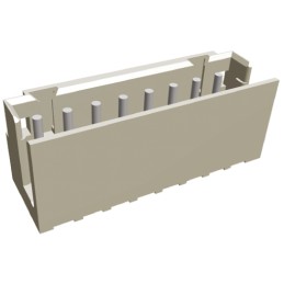 500 pcs - TE Connectivity AMP CT Series Straight Through Hole PCB Header, 8 Contact(s), 2.0mm Pitch, 1 Row(s), Shrouded