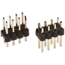 500 pcs - HARWIN M20 Series Straight Through Hole Pin Header, 16 Contact(s), 2.54mm Pitch, 2 Row(s), Unshrouded