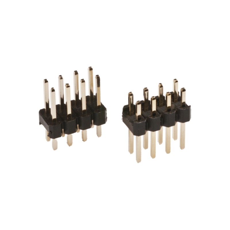 500 pcs - HARWIN M20 Series Straight Through Hole Pin Header, 16 Contact(s), 2.54mm Pitch, 2 Row(s), Unshrouded