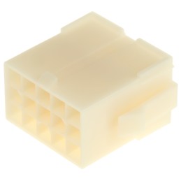 500 pcs - TE Connectivity, Mini-Universal MATE-N-LOK Female Connector Housing, 4.2mm Pitch, 15 Way, 3 Row