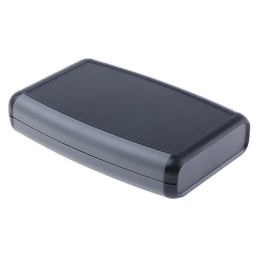 1 pcs - Hammond 1553 Series Black ABS Handheld Enclosure, Integral Battery Compartment, IP54, 117.24 x 79 x 24mm