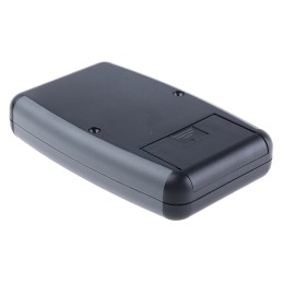 1 pcs - Hammond 1553 Series Black ABS Handheld Enclosure, Integral Battery Compartment, IP54, 117.24 x 79 x 24mm