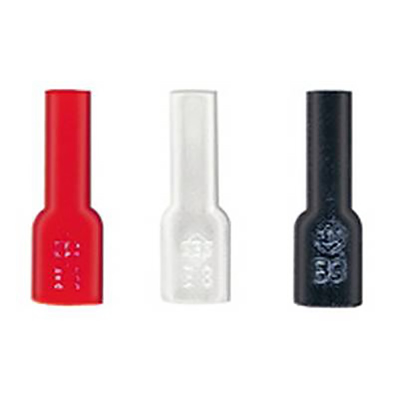 500 pcs - SES Sterling, PLIO PVC Crimp Terminal Housing, Clear