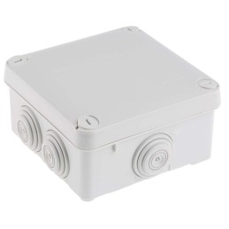 1 pcs - Legrand Plexo Series Grey Junction Box, IP55, 105 x 105 x 55mm