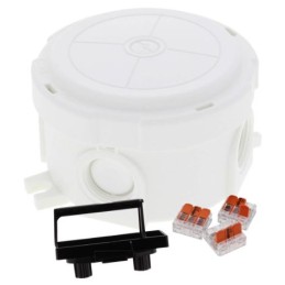 1 pcs - WISKA Polypropylene Junction Box, IP66, IP67, Ø 82 x 57mm