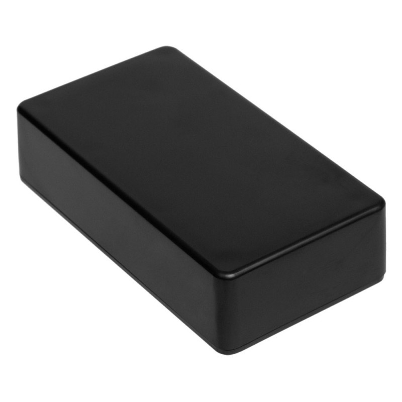 1 pcs - RS PRO Black ABS Enclosure, IP54, IK06, 109 x 59.5 x 28mm