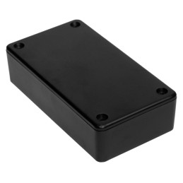 1 pcs - RS PRO Black ABS Enclosure, IP54, IK06, 109 x 59.5 x 28mm
