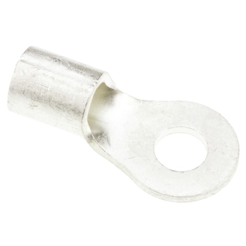 50 pcs - JST, R Uninsulated Ring Terminal, 5mm Stud Size, 6.6mm² to 10.5mm² Wire Size