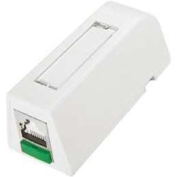 1 pcs - Molex Premise Networks Cat6 1 Way RJ45 Surface Box,With FTP Shield Type