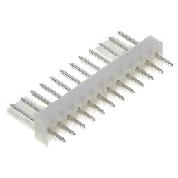 500 pcs - Molex KK 254 Series Straight Through Hole Pin Header, 12 Contact(s), 2.54mm Pitch, 1 Row(s), Unshrouded