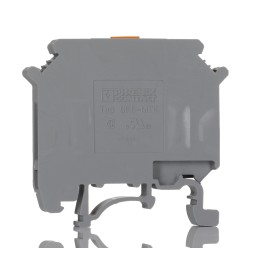 5 pcs - Phoenix Contact UK 5-MTK Series Grey Knife Disconnect Terminal Block, Single-Level, Screw Termination