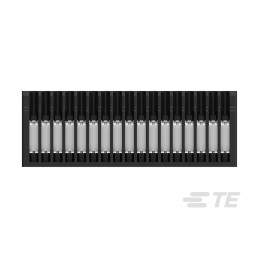 500 pcs - TE Connectivity MICRO CT Series Straight Cable Mount, IDC PCB Socket, 17-Contact, 1-Row, 1.2mm Pitch, IDC Termination