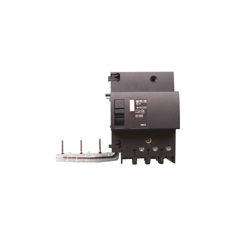 1 pcs - Schneider Electric Vigi NG125 RCD, 63A, 3P+N Pole, 300mA, Type A