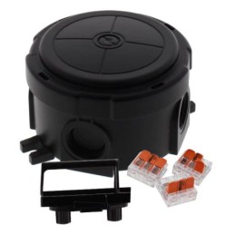 1 pcs - WISKA Polypropylene Junction Box, IP66, IP67, Ø 82 x 57mm