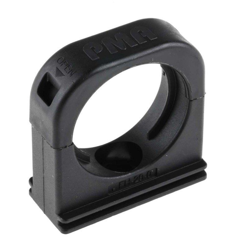 4 pcs - PMA Black Nylon Mount Clip, 32mm Max. Bundle