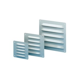 1 pcs - Schneider Electric Grey Steel Vent Grille, 170 x 190mm