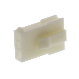 500 pcs - TE Connectivity, Mini-Universal MATE-N-LOK Female Connector Housing, 4.2mm Pitch, 3 Way, 1 Row