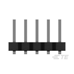 5 pcs - TE Connectivity AMPMODU Series Straight Surface Mount Pin Header, 8 Contact(s), 2.0mm Pitch, 2 Row(s), Unshrouded