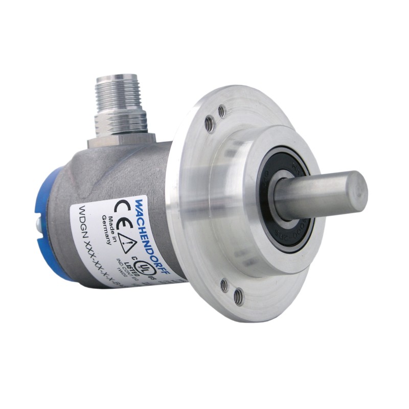 1 pcs - Wachendorff Incremental Incremental Encoder, 16384 ppr, HTL, TTL Signal, Solid shaft Type