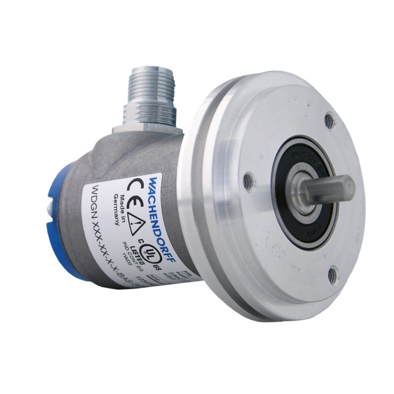 1 pcs - Wachendorff Incremental Incremental Encoder, 16384 ppr, HTL, TTL Signal, Solid shaft Type